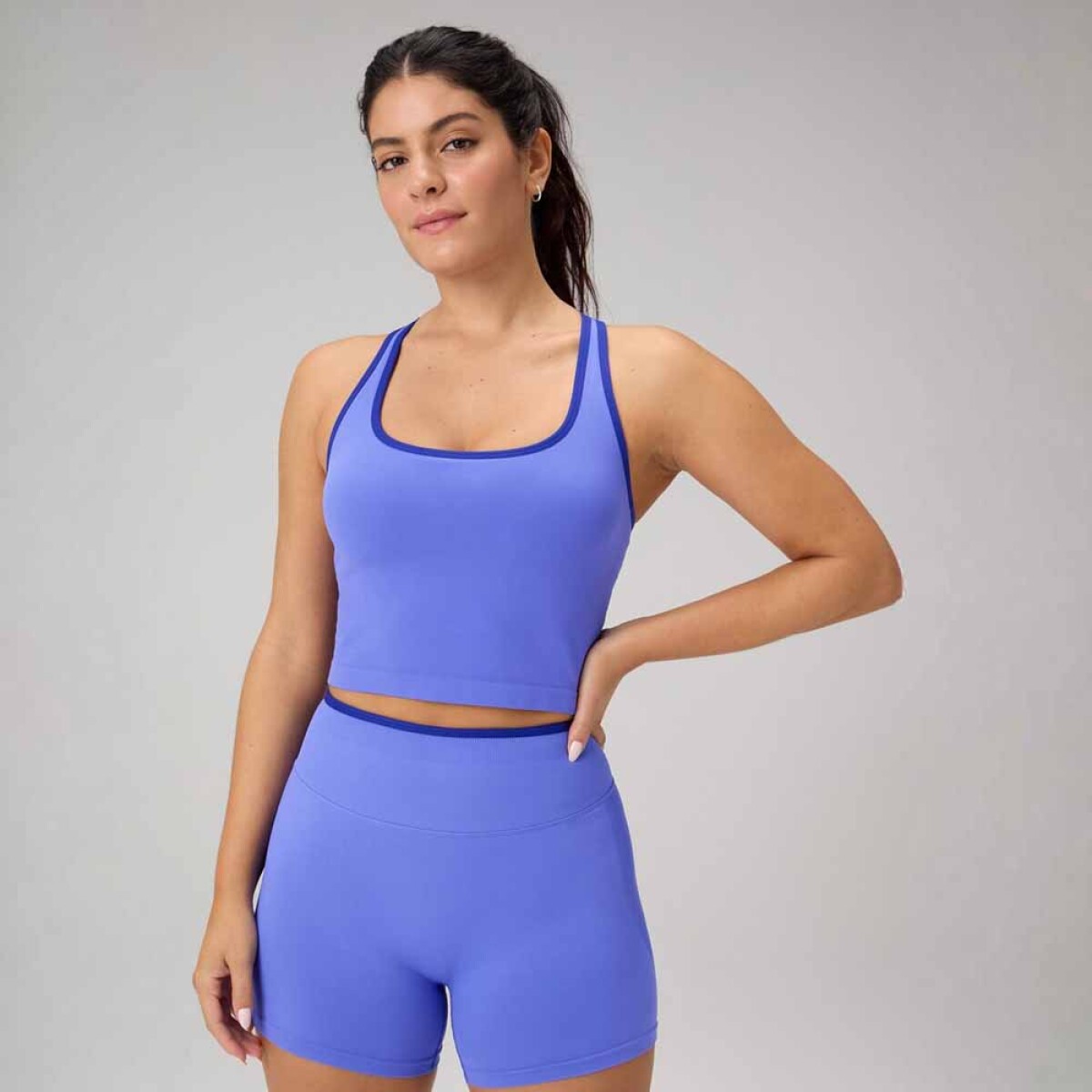 Top Seamless Built-In Bra Mujer 