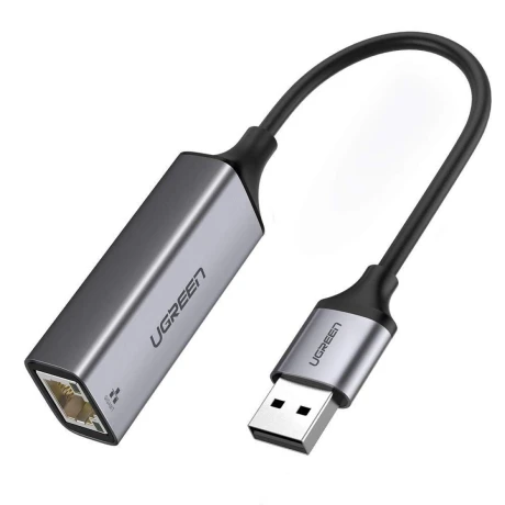 Ugreen Adaptador USB a RJ45 Ethernet Aluminio Gray 001