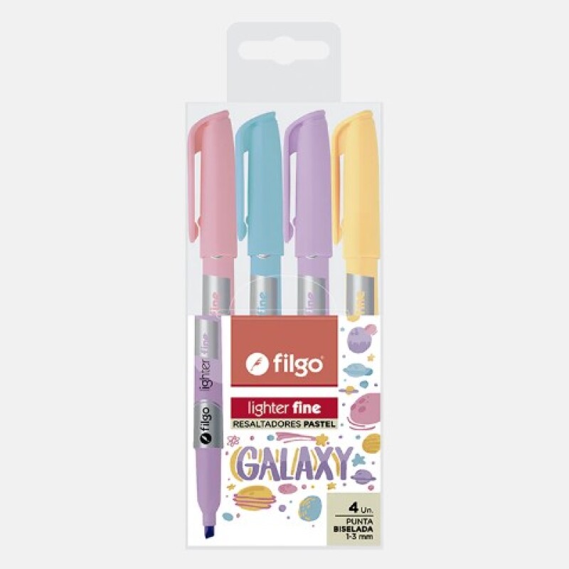 Filgo resaltador lighter fine - 4 galaxy Filgo Resaltador Lighter Fine - 4 Galaxy