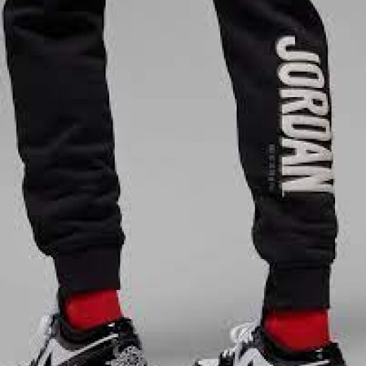 Pantalon Nike Jordan Hombre Flt Mvp Hbr Flc 2 Black/Rush S/C