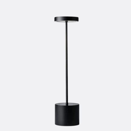 Lámpara Minimalista Metálica Negro