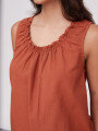 Musculosa Calvagh Terracota