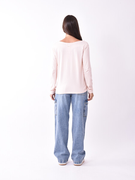 REMERA LORA ROSA VIEJO