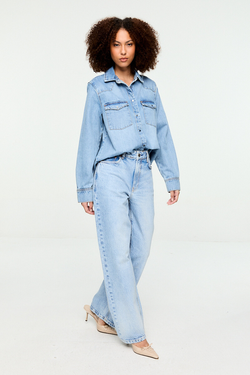 CAMISA DENIM CLARA Jean