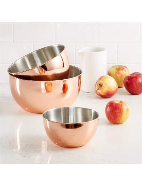 BOWL ACERO INOXIDABLE D28CM ROSE GOLD BOWL ACERO INOXIDABLE D28CM ROSE GOLD