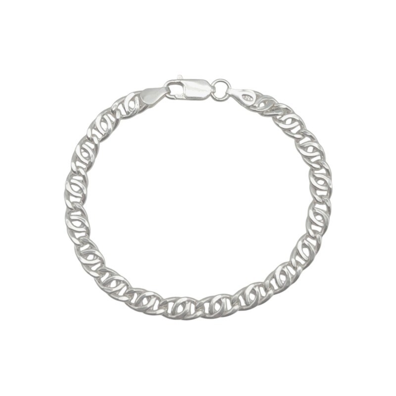 Pulsera cubana - Plata 925 - Sin piedra - PU3846 sinpiedra
