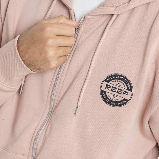 Campera Reef Zipper Beige