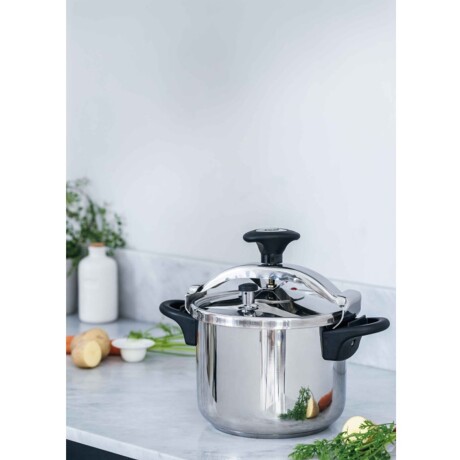 Olla a Presion de Acero Inoxidable 4 Litros 22 x 11,5 cm Genius Lacor Olla a Presion de Acero Inoxidable 4 Litros 22 x 11,5 cm Genius Lacor