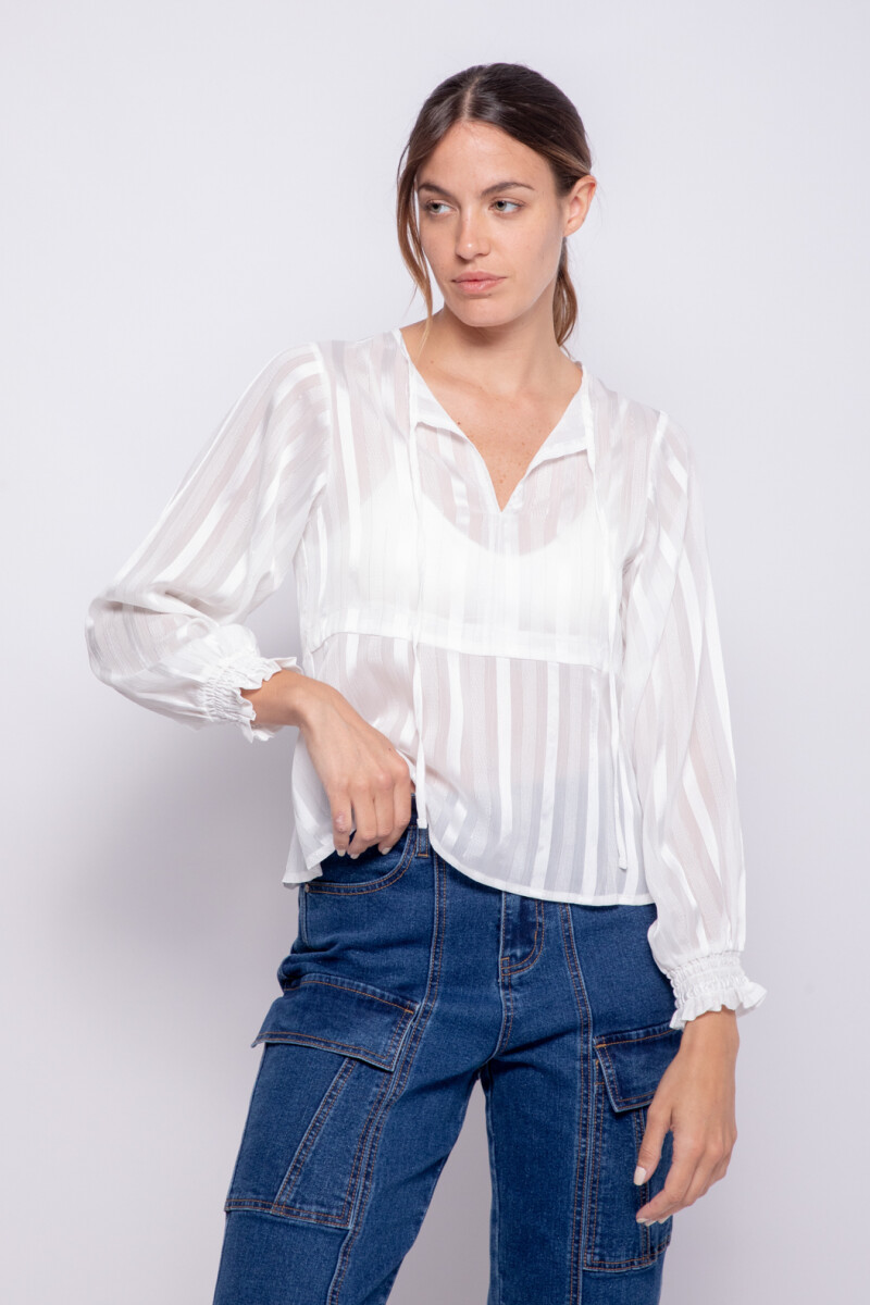 BLUSA FALK Blanco