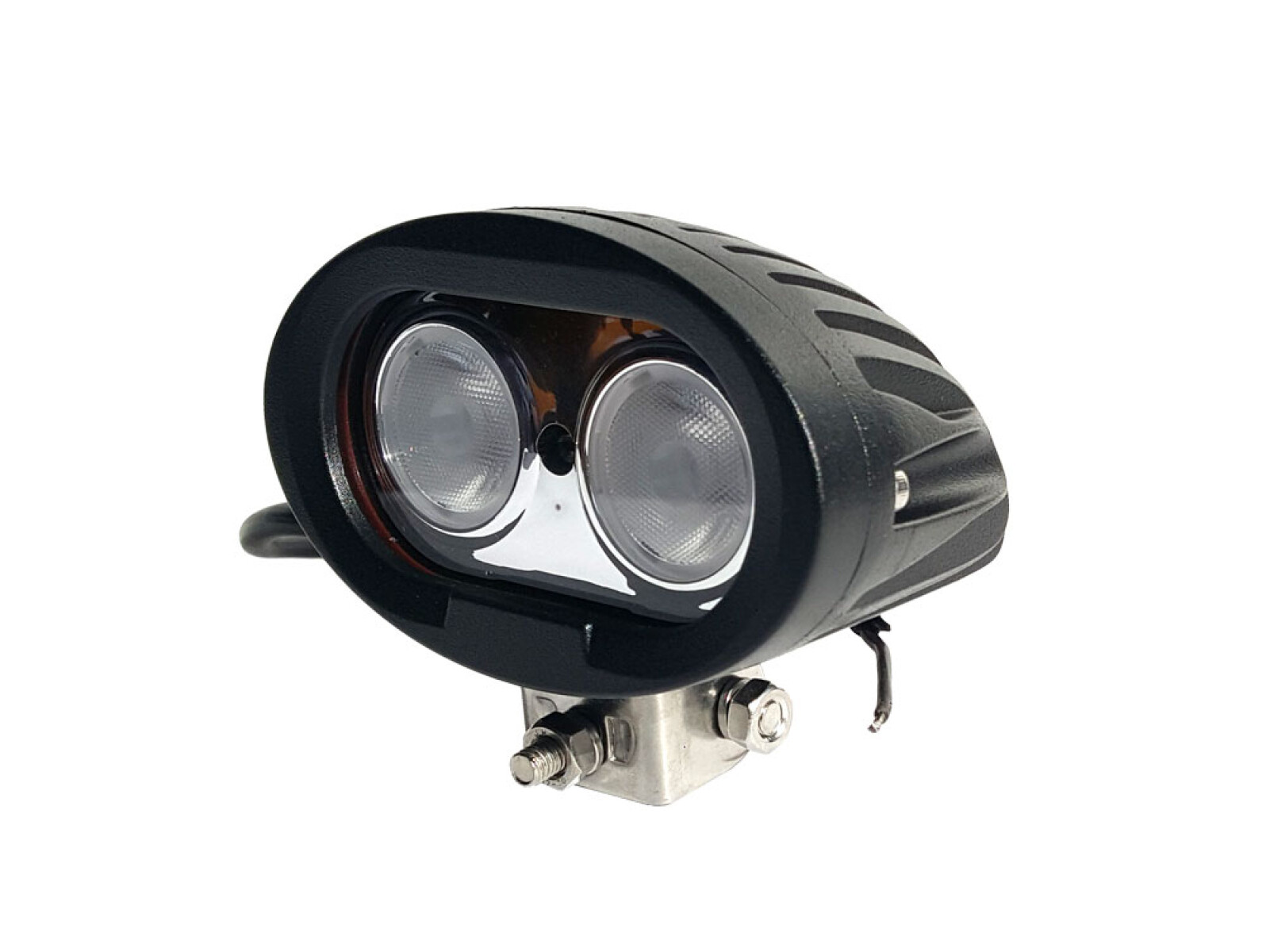 FARO LED - LED 10W 6500K 12-48V OVALADO 4" AZUL (105*70*94) SM LED 