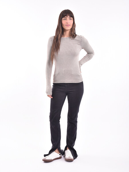 REMERA PARADISE BEIGE OSCURO