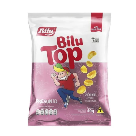 Sopladitos de Maíz BILU TOP 40grs Jamón