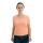 Muvem Ladies Plain V Neck T-Shirt Salmon