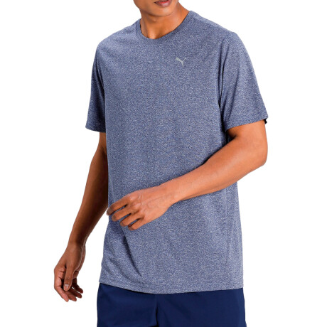 REMERA PUMA PERFORMANCE HEATHER Blue