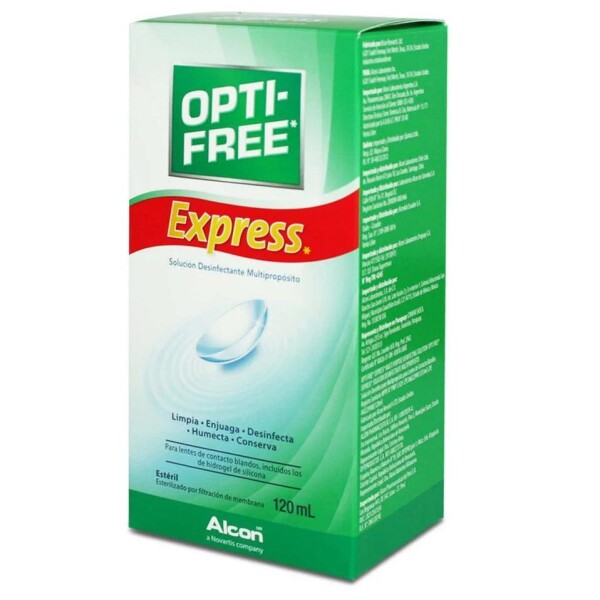 Opti-Free Express Solución Multipropósito 120 mL - Alcon Opti-Free Express Solución Multipropósito 120 mL - Alcon