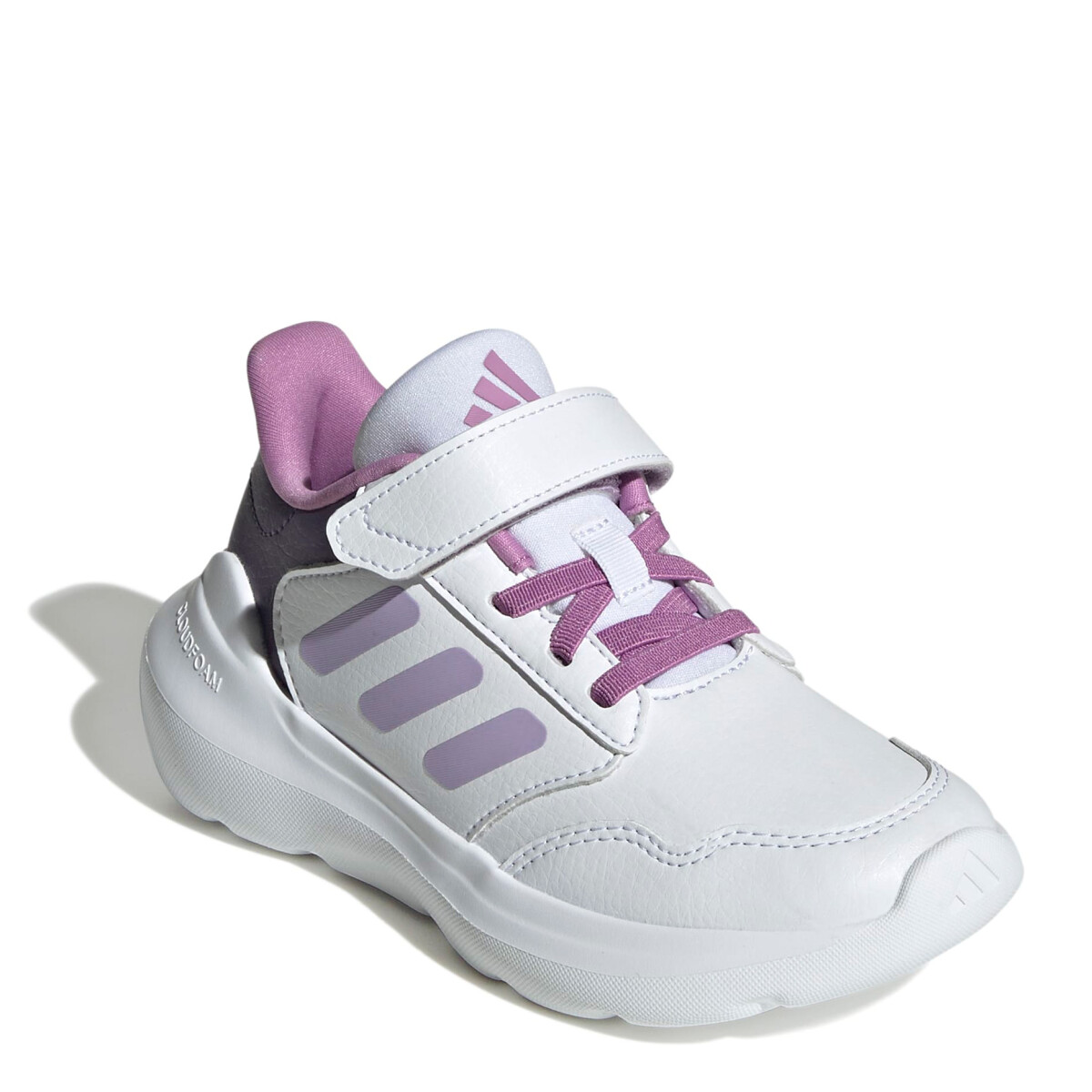 Championes de Niños Adidas Tensaur Run 3.0 - Blanco - Negro - Camel 