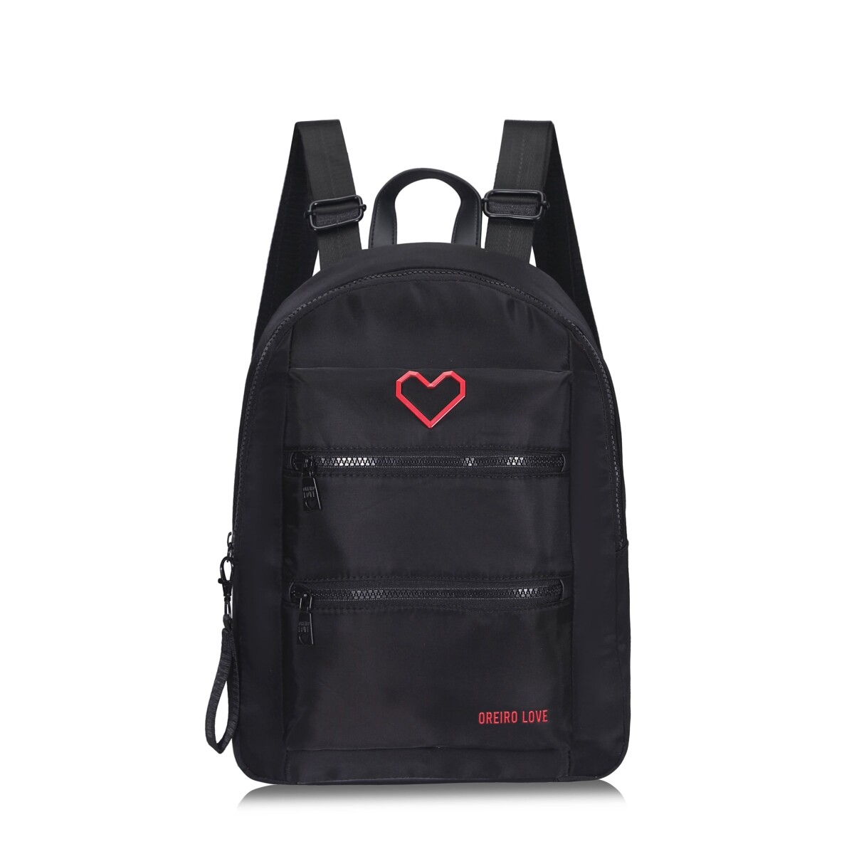 Mochila Las Oreiro Love - Negro 