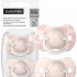 Set x2 chupete fisiologico Suavinex 0 a 6 M Dreams Rosa