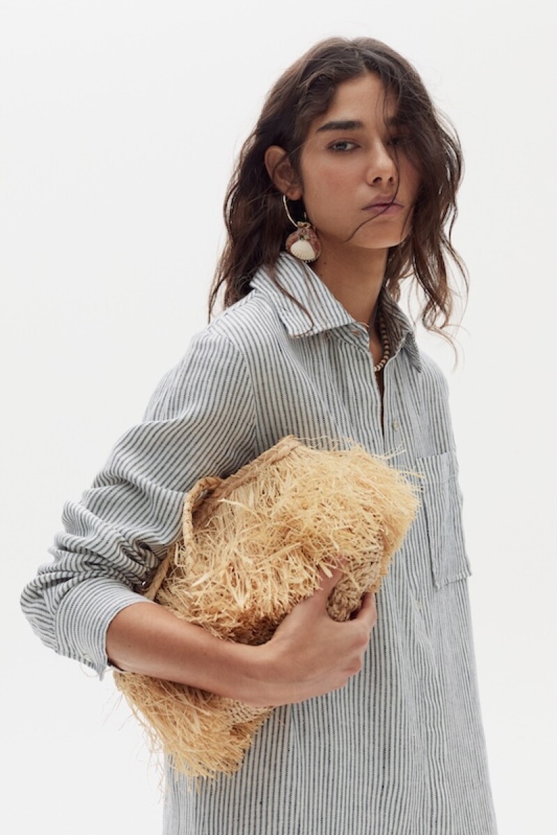Vestido Coconut en Lino Eddie Stripes