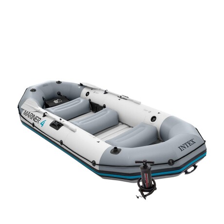 INTEX BOTE GOMÓN INFLABLE MARINER 4 PERSONAS SERIE PRO SET +REMOS +INFLADOR Intex Bote Gomón Inflable Mariner 4 Personas Serie Pro Set +remos +inflador
