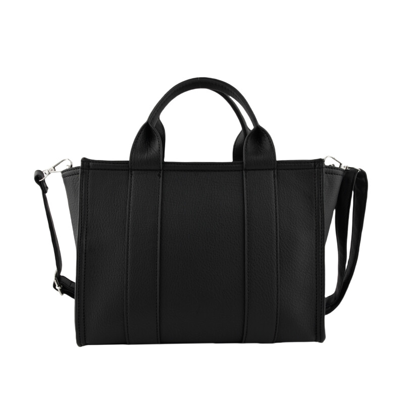 Cartera Las Oreiro Love Negro