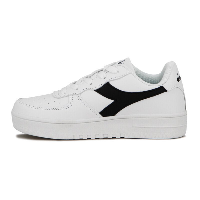 Championes Casuales Mujer Diadora Spitfire Blanco-Negro