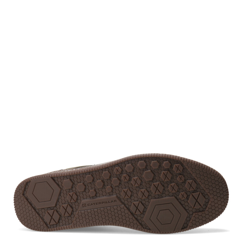 Championes de Hombre Caterpillar Pause Retro Leather Verde Oliva