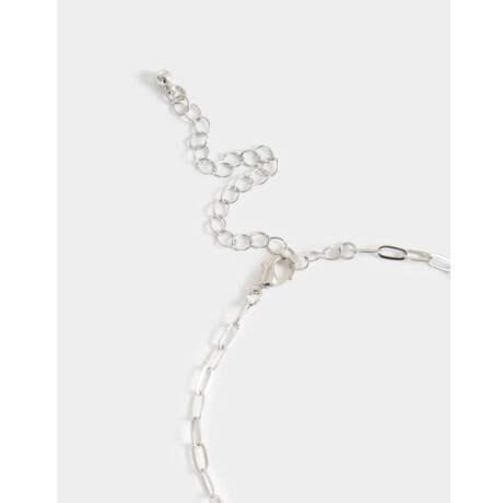 Collares Largo Multi Dijes Plateado