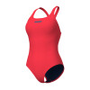 Malla De Natación Entrenamiento Para Mujer Arena Women's Team Swimsuit Swim Pro Solid Coral