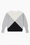 Sweater geométrico GRIS