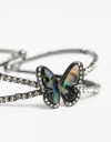 Brazaletes Color Brazalete Con Mariposa - Combinacion Multicolor