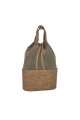 Matera bolso con división Beige
