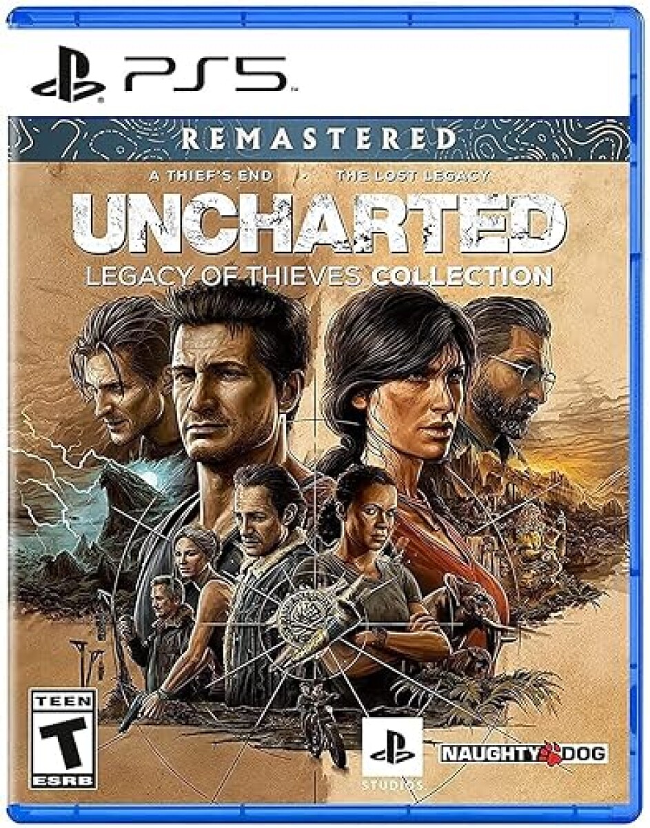 UNCHARTED COLECCION LEGADO DE LADRONES 
