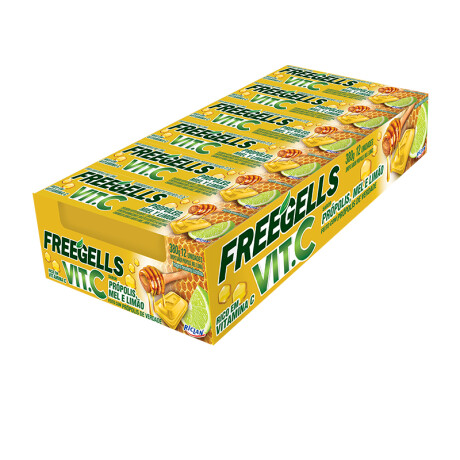 Pastillas FREEGELLS x12 Unidades PropÃÂ³leo Miel y LimÃÂ³n