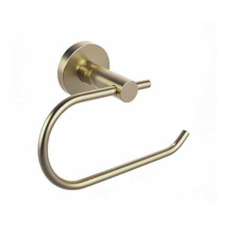 PORTA ROLLO DE BAÑO METAL LINEA BRUSHED GOLD COLOR DORADO DORADO-BRUSHED GOLD
