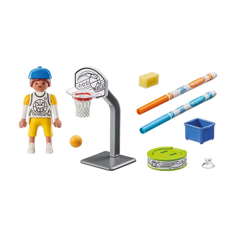 Juegos de Basquetbol para Pintar Playmobil 15 Piezas U