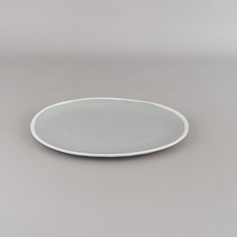 Fuente Oval 30x23cm Grey Fuente Oval 30x23cm Grey