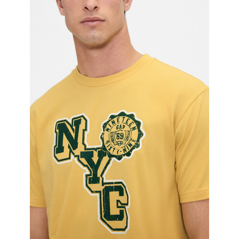 V-FRCH SS GAP VINTAGE GRAPHICS FRENCH ALMOND