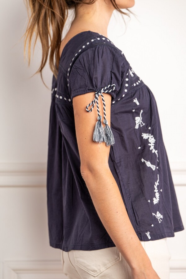 Blusa Marino