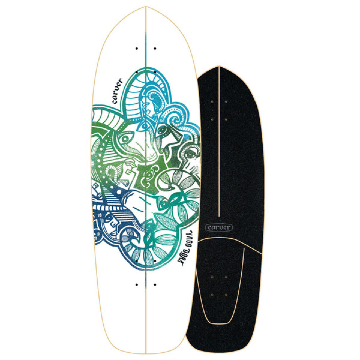 Deck Carver Yago Dora Skinny Goat 30.75" - (Solo Tabla) 