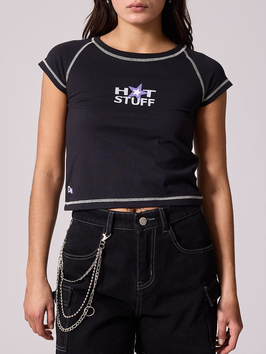 T-SHIRT CIEN DIXIE - Negro 