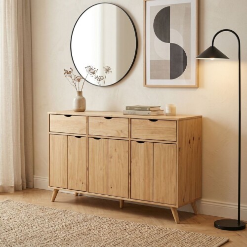 Aparador 2 Puertas 3 Cajones - Linea Dublin Aparador 2 Puertas 3 Cajones - Linea Dublin