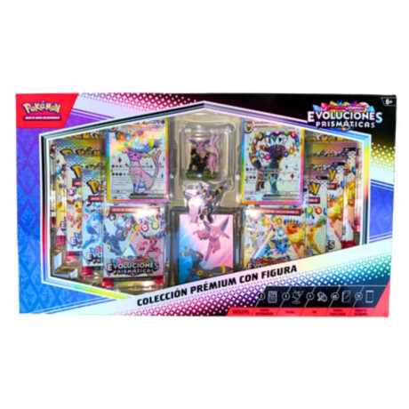 Pokemon Coleccion Premium con Figura Evoluciones Prismáticas