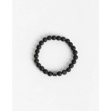 Pulsera De Piedras Men´s Collection Negro