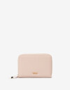 Ficheros Zip Round Billetera Fichero Rosa - Rosa Claro