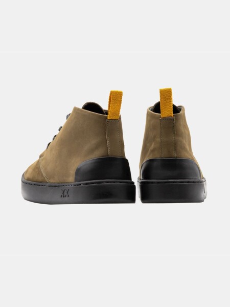SHOES GECKO NOBUCK VERDE