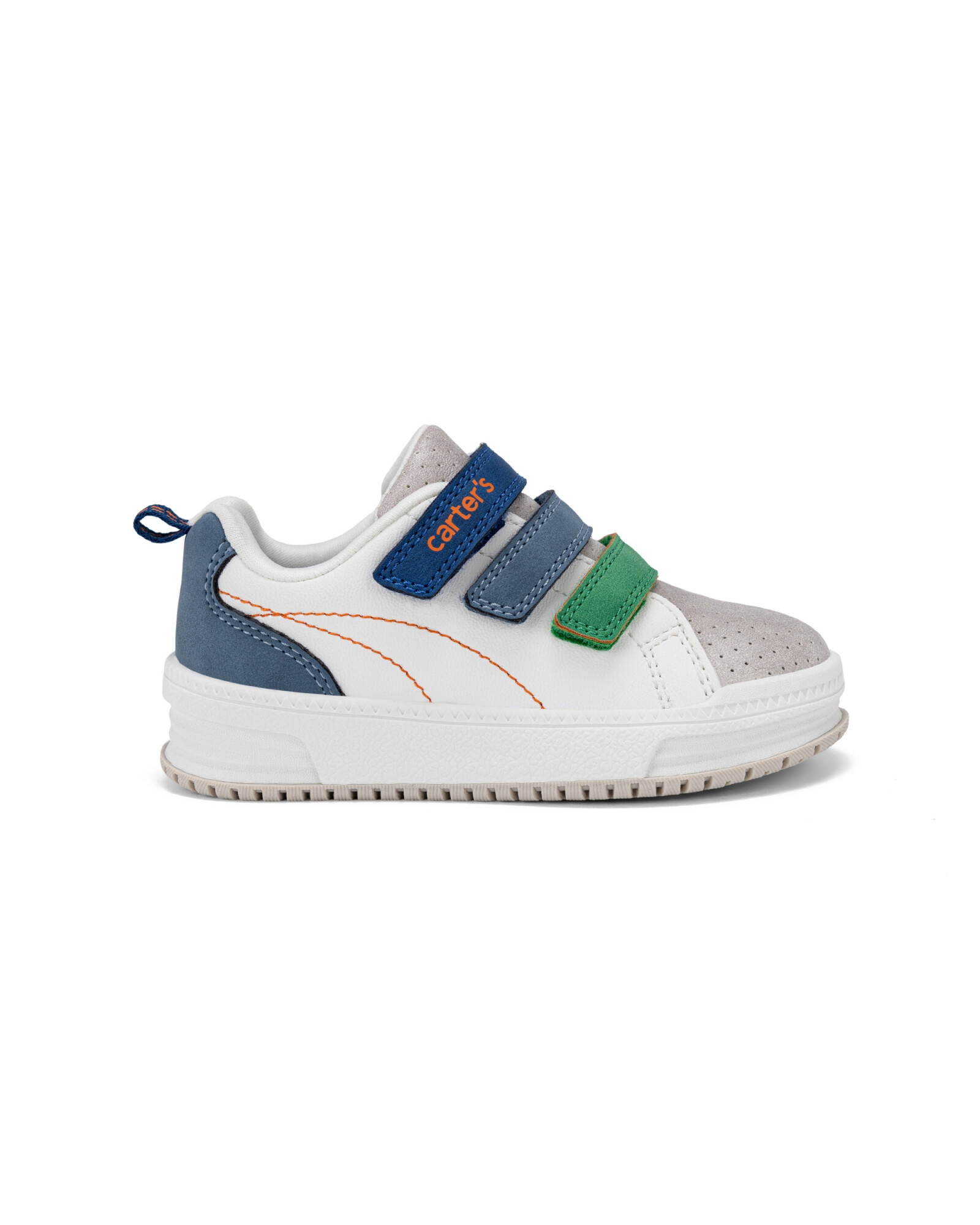 Championes con velcro, tiras multicolores Sin color
