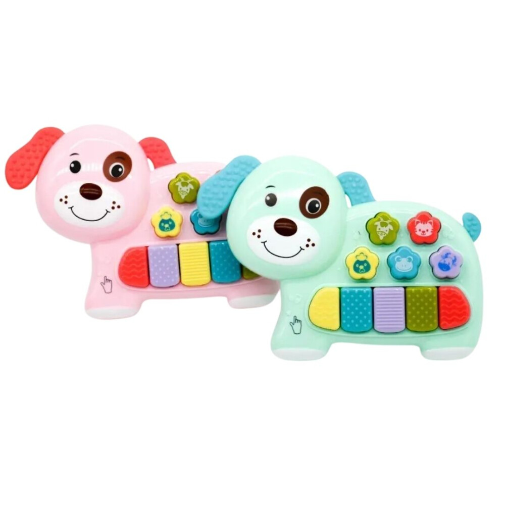 Mini Teclado Para Bebé Rosa