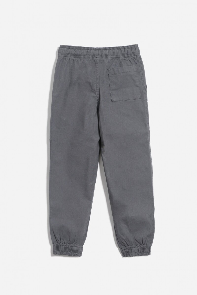 Jogger gabardina GRIS