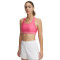 UA Crossback Mid Bra-PNK PNK-672